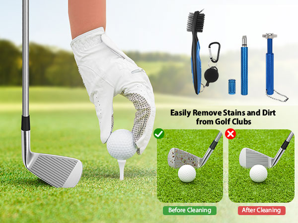 Easily Remove Stains and Dirt from Golf Clubs