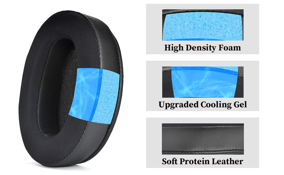 wh-xb910n earpads cooling gel