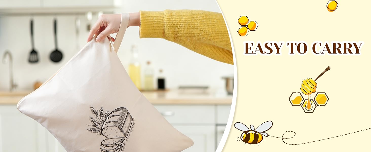 beeswax bread bag