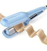 Farery Hair Waver Deep Wave Crimper for Women - 1.25 Inch | Beach Waves Curling Iron, Smart Buzze...