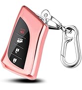 MILD EAST for Lexus Key Fob Cover, Soft TPU Car Key Cover Compatible With 2018-2025 ES250 ES350 G...