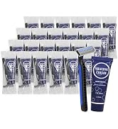 Shaving Razor Set, Disposable Individually Wrapped Manual Twin Blade Razors in Bulk Smooth Shavin...