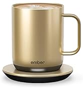 Ember Temperature Control Smart Mug 2, 10 Oz, App-Controlled Heated Coffee Mug with 80 Min Batter...