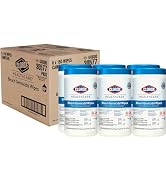 Clorox Healthcare Bleach Germicidal Wipes, 150 Count Canister, Pack of 6