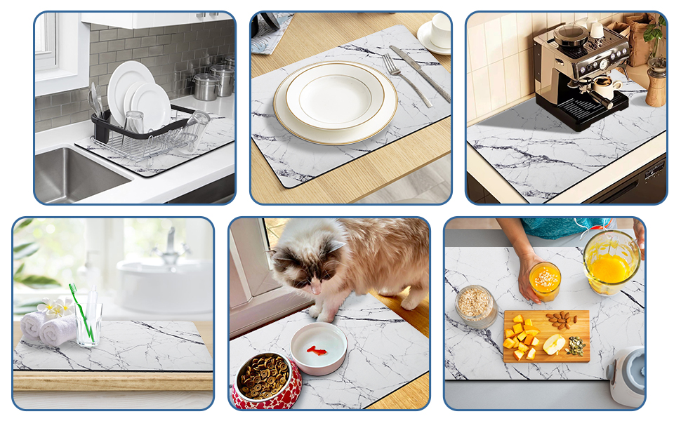 dish drying mats