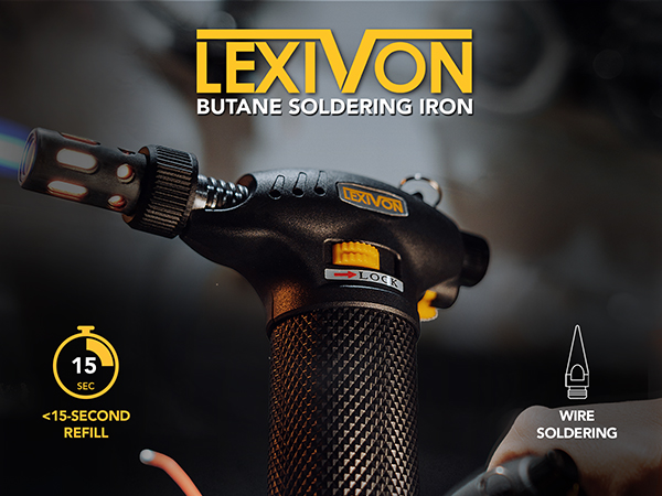 Soldering iron torch burane