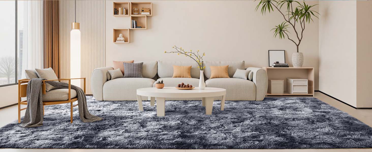tie dye grey area rug