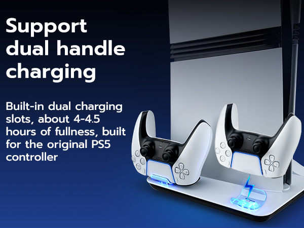 Support dual handle charging