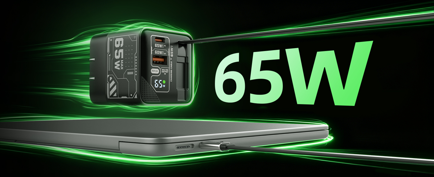 65W Fast Charging