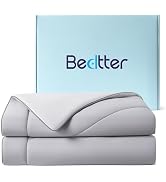 Bedtter Cooling Comforter King Size - Cooling Blankets for Hot Sleepers, Lightweight Comforter fo...