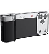 PGYTECH RetroVa Grip Kit for iPhone 17 Pro Max, Vintage Leather-Style Phone Case with Camera Grip...