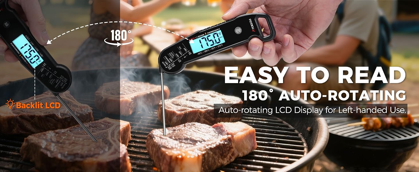 ATOGOU Thermocouple Meat Thermometer
