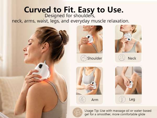 Curved to Fit. Easy to Use.