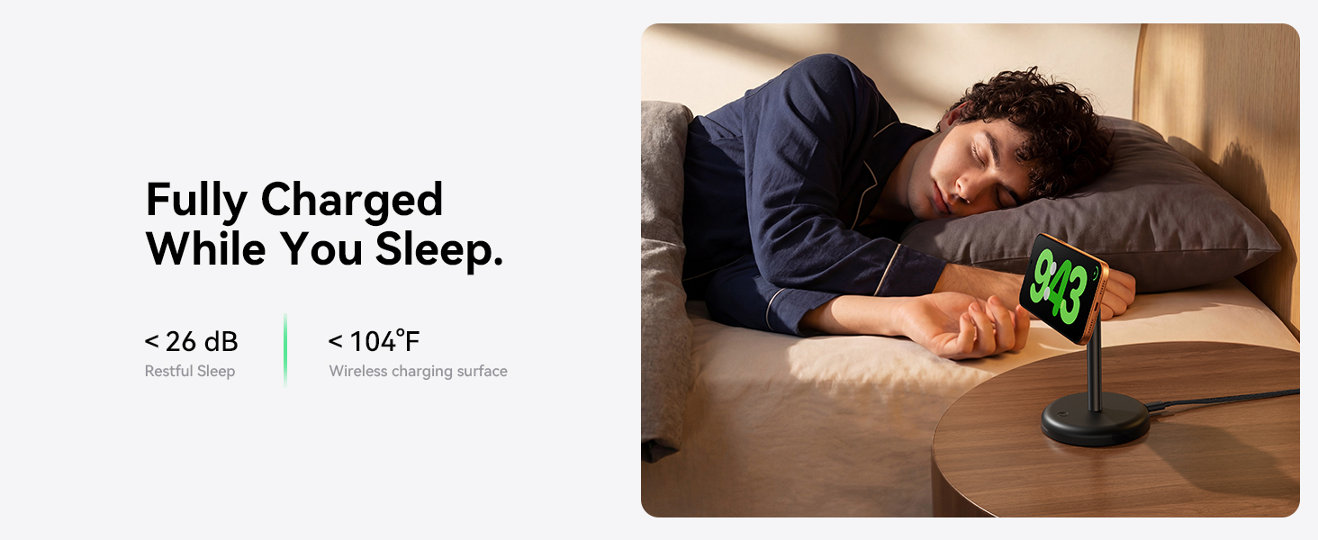 Safe Charged While you sleep
