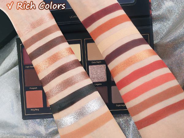 Matte Eyeshadow Palette Pro 18 Colors Pigmented Shimmer Glitter Eye Shadow Palette