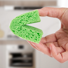 Kithen sponges with soft and comfortable size for holding, Making rich foam quickly