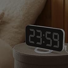 alarm clock with Night Mode
