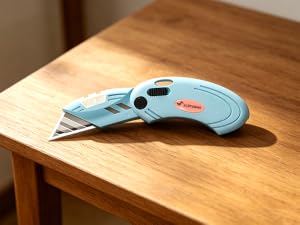 Scimaker Lightweight Folding Utility Knife_Built-In Keychain Hole