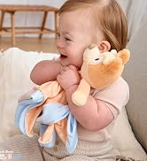 GUND Bingo Sustainably Soft Plush Lovey, Made with Recycled Materials, Baby Blanket with Stuffed ...