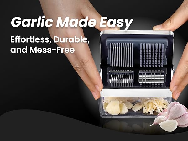 Garlic Made Easy-Effortless, Durable, and Mess-Free