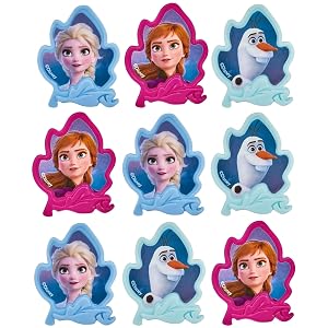 Frozen cupcake rings