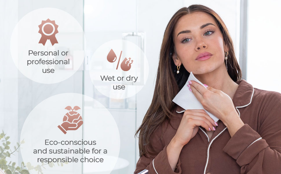 Face towel uses
