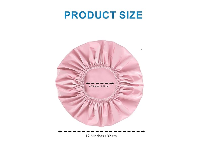 1 Double-layer Shower Caps