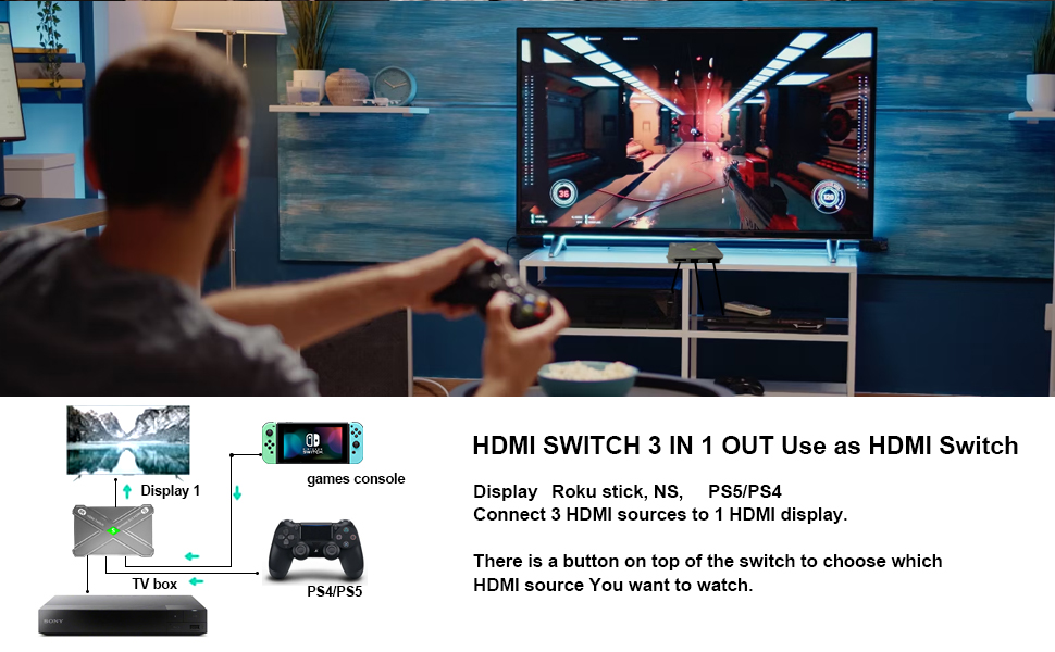 8K High-Definition Bidirectional Switcher
