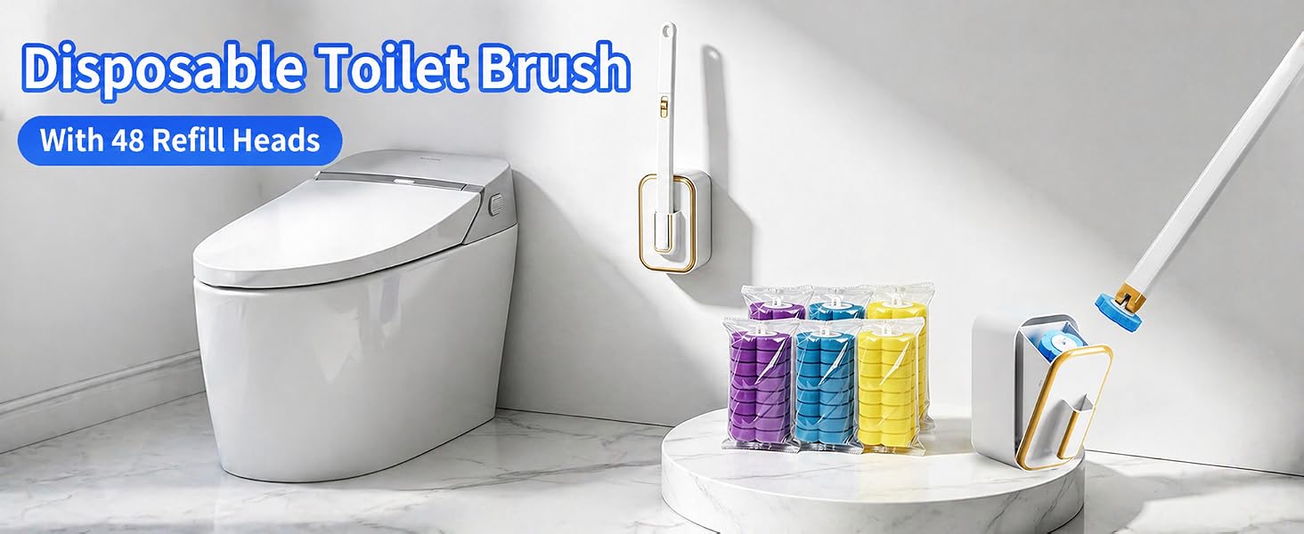 Disposable Toilet Brush