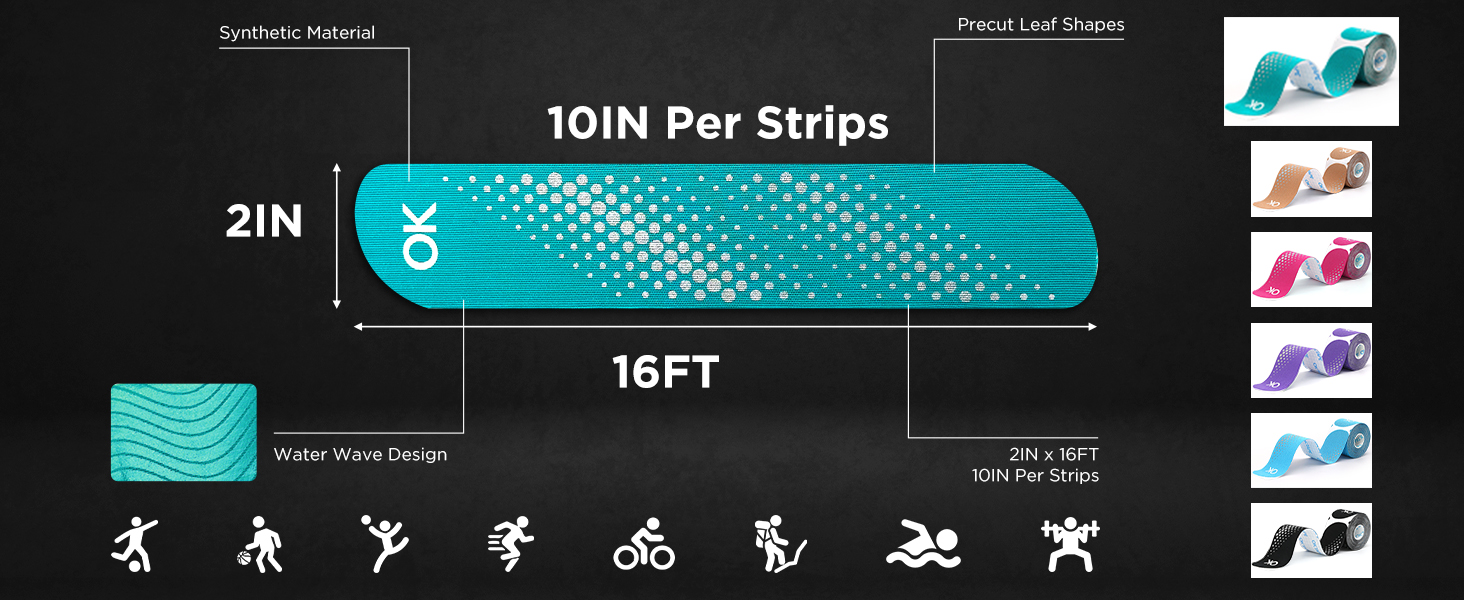 kinesiology tape for knees