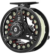 SF SF-001 Large Arbor Fly Fishing Reel with Aluminum Alloy Body 3/4wt 5/6wt 7/8wt Die Cast Pre-Lo...