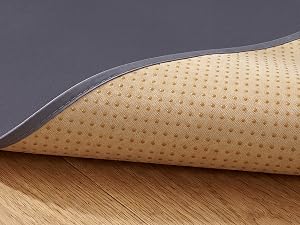 Non-Slip Silicone Dot Backing for 51in Splat Mat, Secure Grip on Hardwood, Anti-Skid Baby Floor Mat