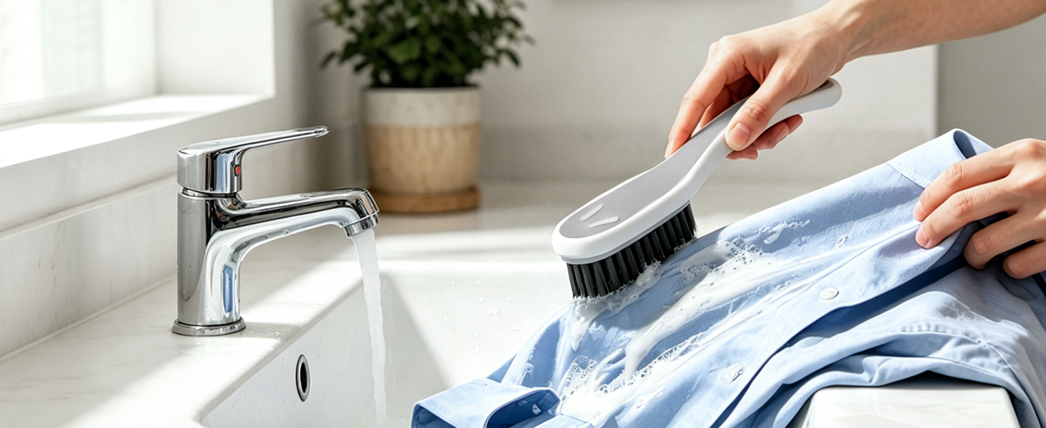 Soft Bristle Scrub