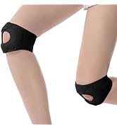 Knee Brace for Women Men, Knee Support Strap Stabilizer with Gel Pads for Running, Jumping, Baske...