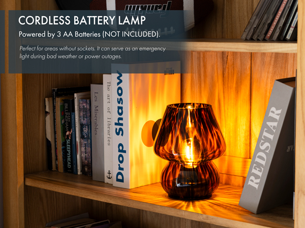 cordless battery lamp