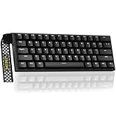 Aula MINI60 HE Wireless Gaming Keyboard 60%,Hall Effect Rapid Trigger Magnetic Keyboard,8000Hz Po...
