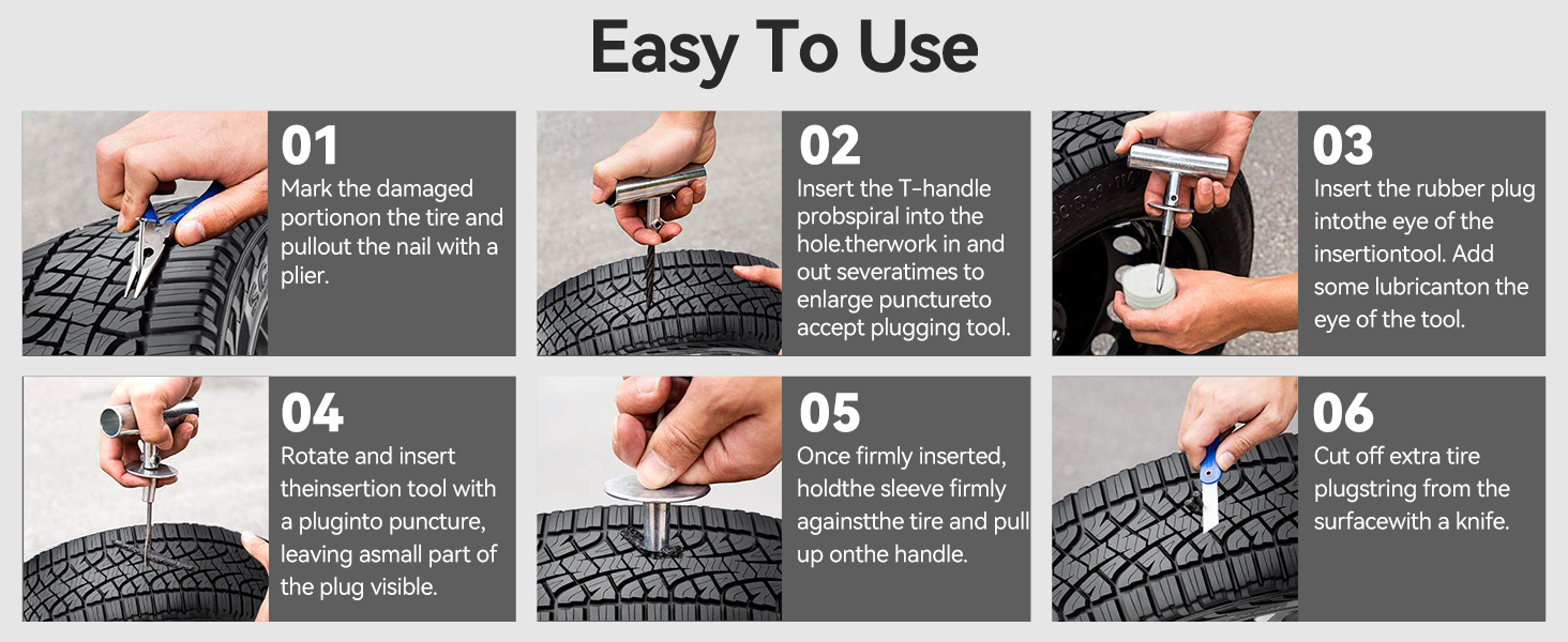 BETOOLL Tire Repair Kit