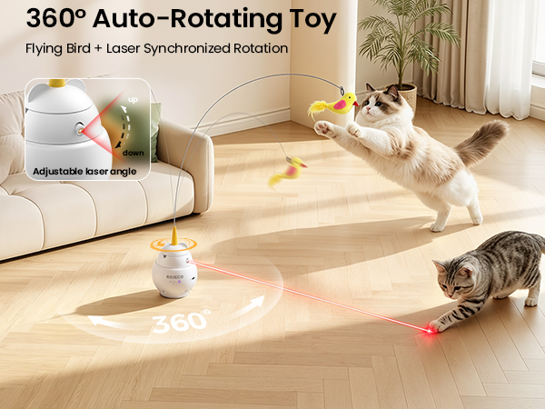 360° auto rotatiing toy