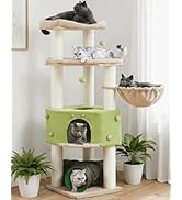 Heavy Duty Cat Tree for Large Cats Adult - 60 Inch XXL Sturdy Cat Tower Condo with Extra Wide Scr...