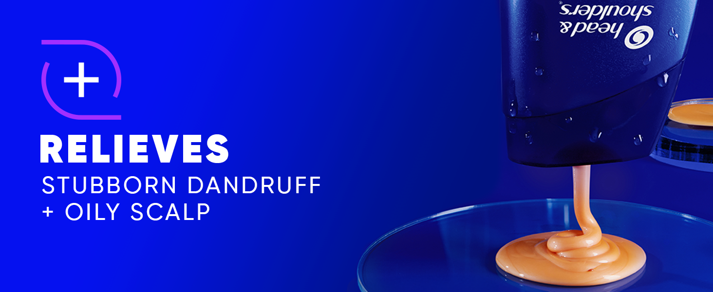 Relieves persistent dandruff and oily scalp symptoms.