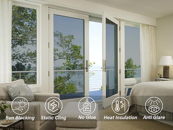 sun blocking window film