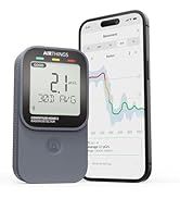 Airthings 325 Corentium Home 2 Smart Digital Radon Detector - Portable and Easy-to-use Radon Test...