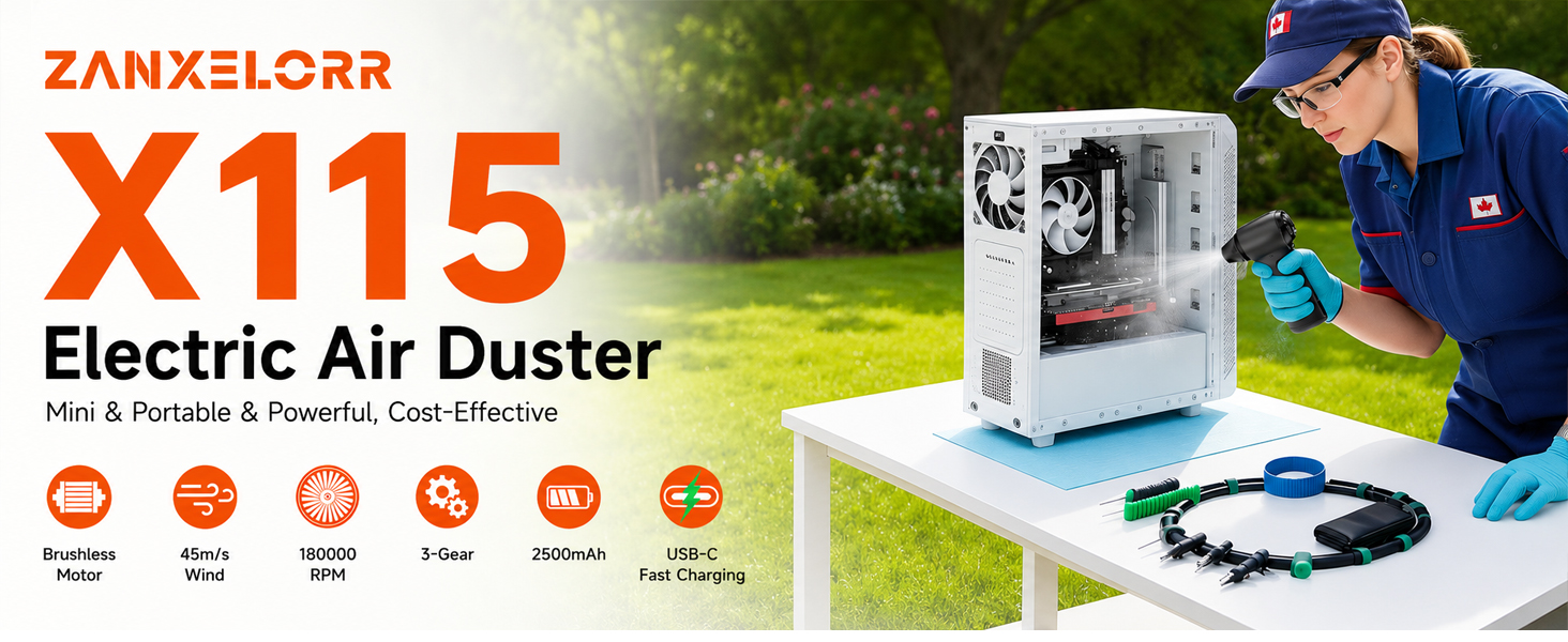 Electric Compressed Air Duster