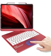 KBCASE Keyboard Case for iPad Air 13 inch M3/M2 (2025/2024)/for iPad Pro 12.9 inch 6th/5th/4th/3r...