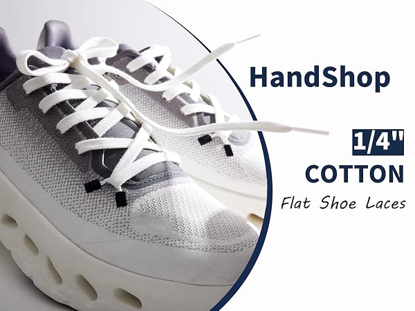 Handshop 6mm Cotton Shoelaces