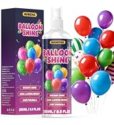 Nanoxa Balloon Shine Spray, Instant High-Gloss Balloon Shine for Latex Balloons, Long-Lasting & W...