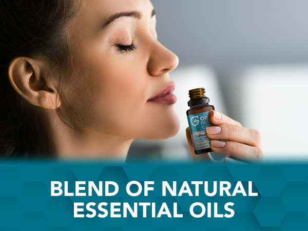 oral mouthwash is a blend of naturals essentail oils