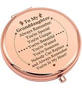 Granddaughter Gifts from Grandma Grandpa Granddaughter Birthday Gifts Encouragement Gift Compact ...