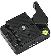 323 RC2 Quick Release Plate Adapter, Rapid Connect Adapter with Quick Release Plate Compatible fo...