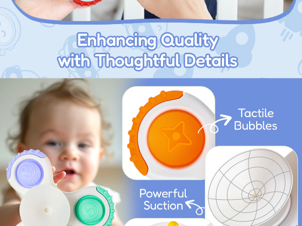 Suction Cup Spinner Toys